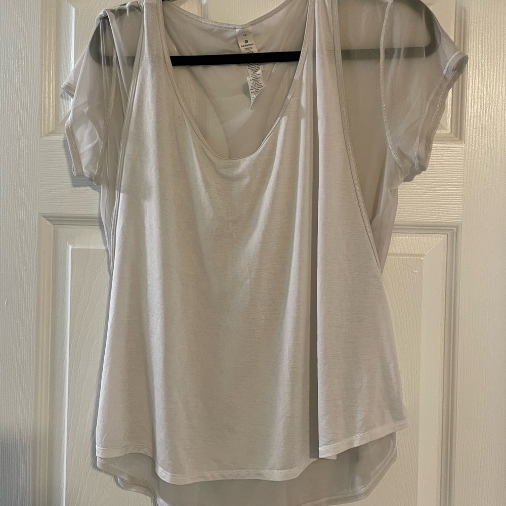 Lululemon Set The Course Short Sleeve Tee